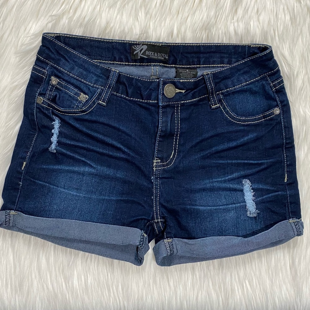 Jean shorts (Size: Junior Small)